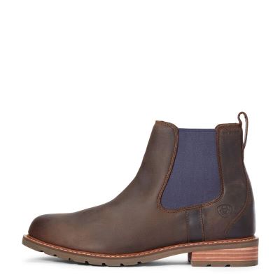 Ariat Wexford Lacivert / Kahverengi Çizme Erkek (24035-646)